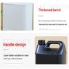 Thickened Plastic Square Bucket: 1L-10L Acid & Alkali Resistant Chemical Storage Drum