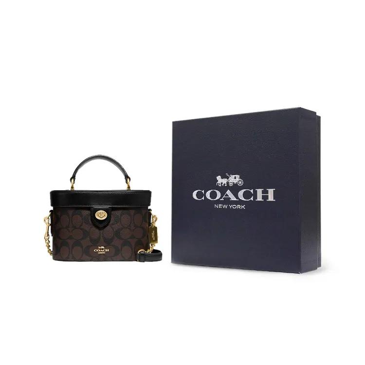 COACH Kay 20 Crossbody Bag Small Brown / Black (Unisex) Handbags 78277 IMAA8