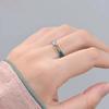 New Colorful Enamel Fox Ring Adjustable Unique Simple  Retro Ethnic Style Accessory Gift for Men And Women
