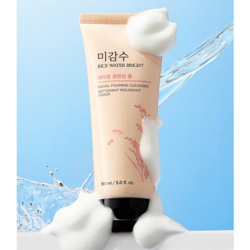The Face Shop Rice Water Bright Foam Cleanser 300ml