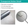 No Glue Static Cling Opaque Frosted Window Film for Home Office