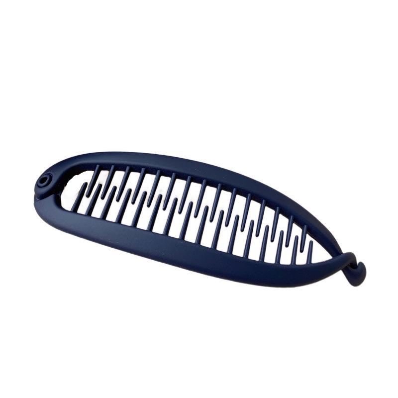 Japanese & Korean Fishtail Banana Clip - Vertical Updo Hair Accessory for Thick Hair