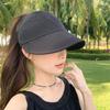 Women's Quick-Dry Duckbill Sun Hat with UV Protection, Wide Brim, and Removable Mask