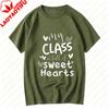 My Class Is Full of Sweet Hearts Heart Graphic TShirt Teacher Valentines Day Classroom Casual Cotton Short Sleeve Basic Tee Top