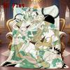 Steins Gate 2D Flat Pattern Flannel Blanket High quality All Seasons Warmth and Comfort Perfect for Christmas Gifts.DMT0925319