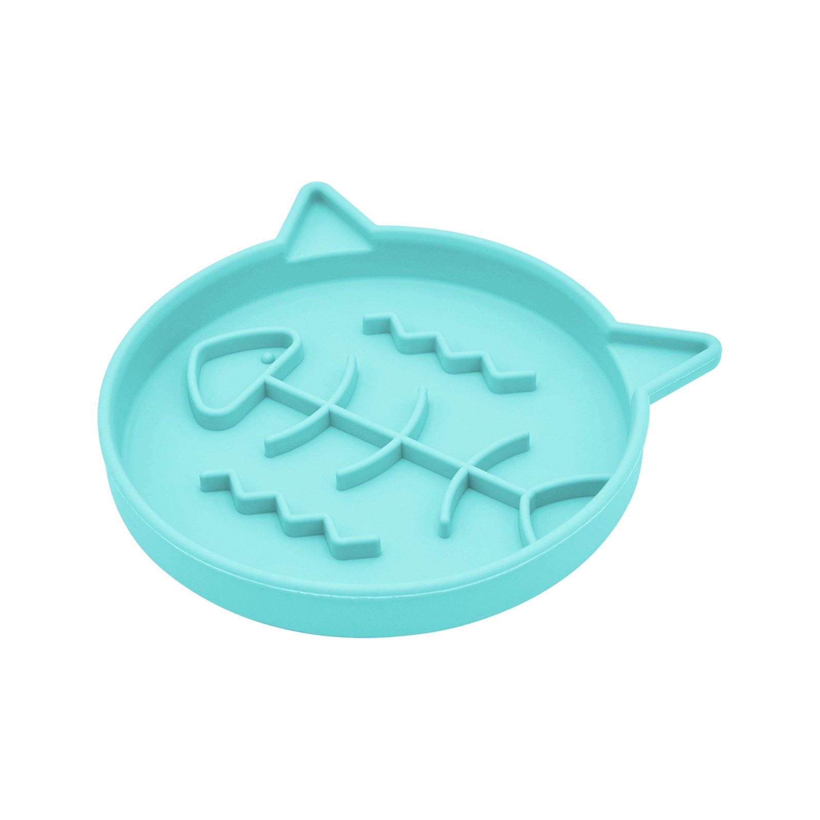 

Миска для медленного кормления домашних животных с силиконовой присоской, Тарелка для вылизывания для собак, Круглая миска для еды питомцев, И универсальная тарелка для медленного кормления собак