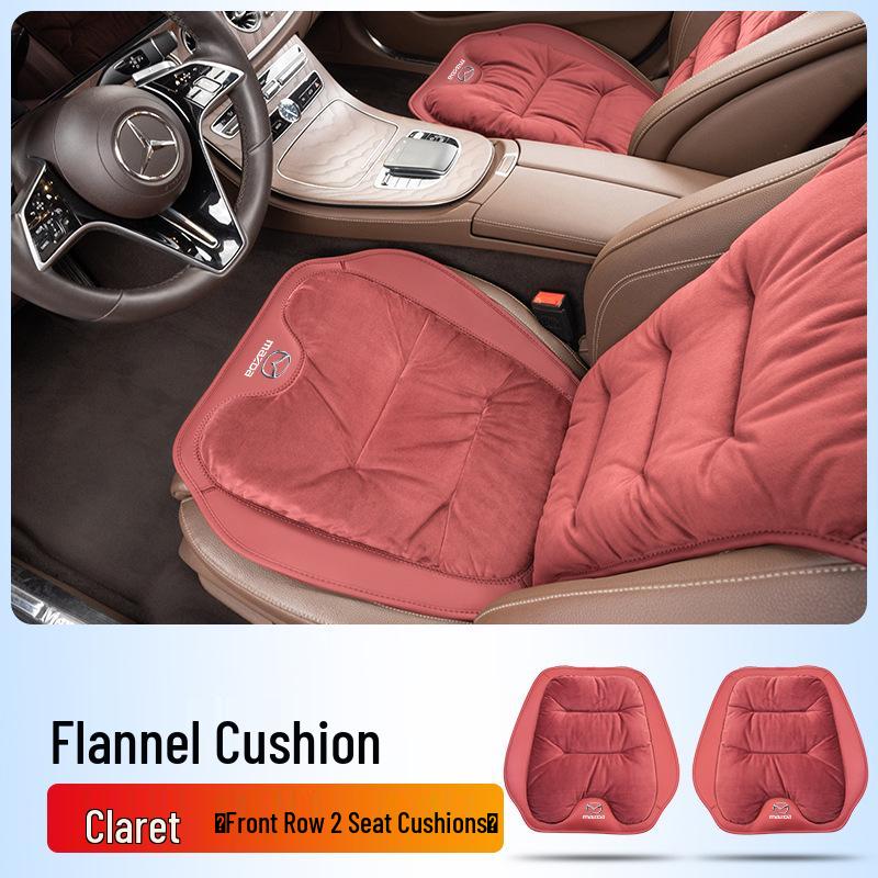 Mazda CX3/CX4/CX5/Atenza Car Seat Cushion with Flannel Lumbar Support