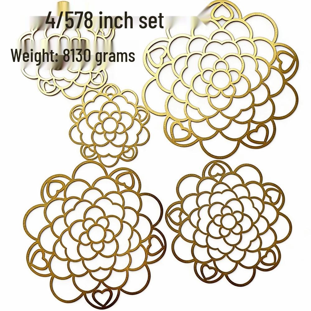 Foldable Metal Laser-Cut Floral Arrangement Grid – Trending Flower Arranging Aid