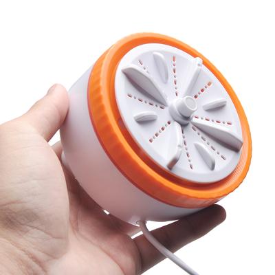 USB Rotating Turbo Ultrasonic Washer Dishwasher, Portable Mini Washing Machine For Clothes, Underwear Washing Machine for Travel