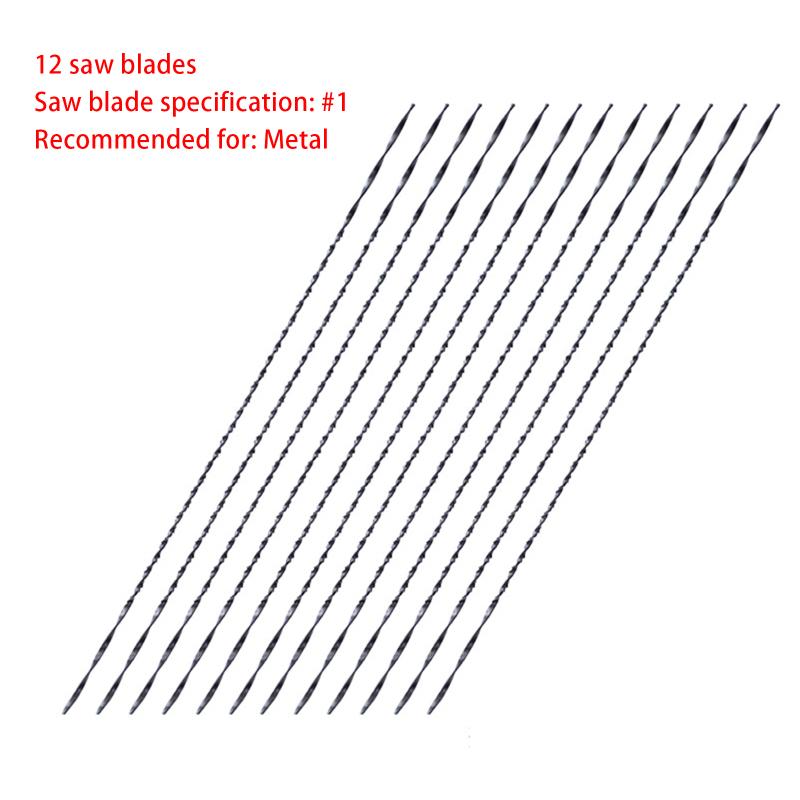 Fierăstrău pentru coping Lamă de ferăstrău multifuncțional în formă de U pentru ferăstrău pentru lemn, plastic, metal, bricolaj