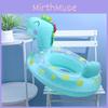 Children's Inflatable Swim Ring Seat With Cute Dinosaur Design For 0-4 Years Old Eco-friendly Pvc Material