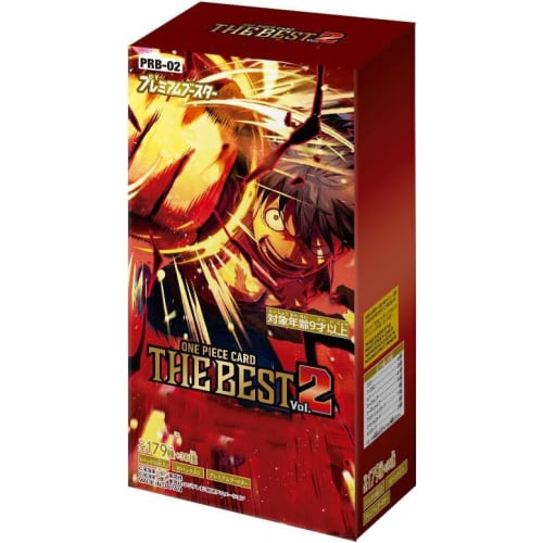 [Unopened Box] ONE PIECE Card Game Premium Booster ONE PIECE CARD THE BEST vol.2 PRB-02 [Purchase 20 Boxes and Get an Unopened Carton]