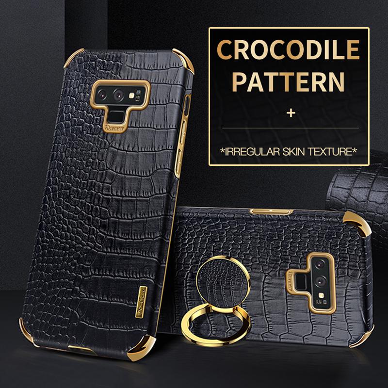 

Чехол для Samsung Note9, кожаный чехол с крокодиловым узором для Samsung Galaxy Note 9, 8, 10, 20, Ultra Note8, Note10 Lite, чехлы