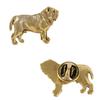 Neapolitan Mastiff, Mastino Napoletano I - Dog Brooch In Decorative Box, Elegant Gold-plated Pin, Art-Dog Brand Jacket Pin
