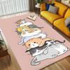 Cat Stack Living Room Nonslip Area Rug Soft Carpet For Bedroom Game Playroom Sofa Office Home Decor Doormat Christmas Gift C9261195
