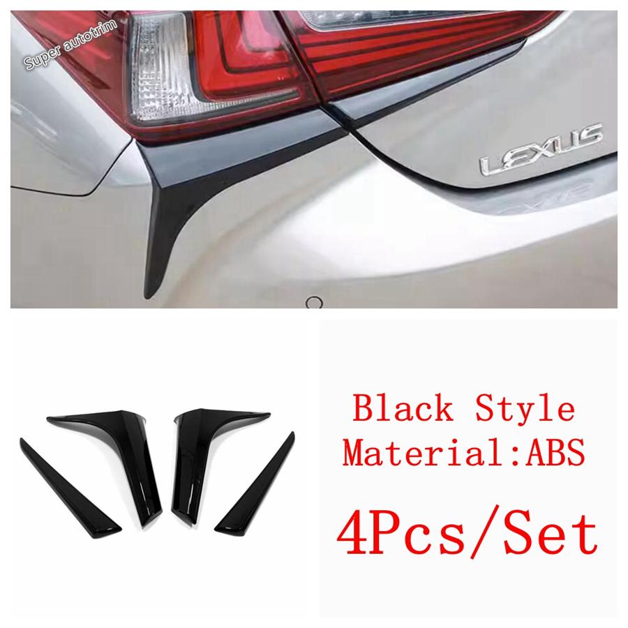 Car Rear Tail Lights Lamps Eyebrows Eyelids Strip Decoration Trim Cover Accessories For Lexus ES ES200 ES260 ES300 2018 - 2025