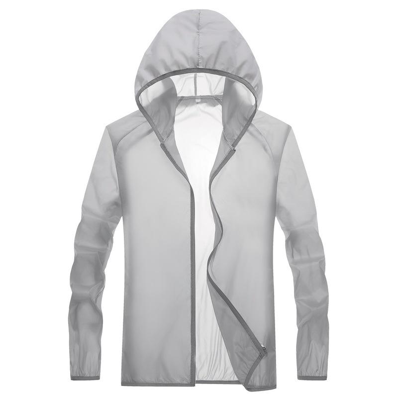 Ropa de protección solar para hombres y mujeres, chaquetas para exteriores, ropa antiarrugas, ropa para la piel, chaquetas deportivas cortavientos de color sólido para hombre