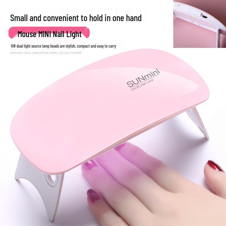 Compact UV Quick-Dry Nail Lamp for Manicures
