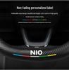 Nio EC6/ES6/ES8/ET7 Carbon Fiber Steering Wheel Handle Cover - All-Season Universal Fit