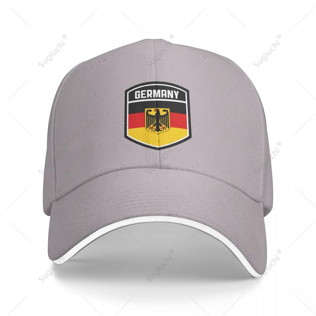 Multifunction GerUnisexy Flag Shield Sandwich Baseball Cap Unisex Sports Casual Caps Golf Hat Fishing Outdoors