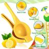 Aluminum Alloy Lemon Squeezer Kitchen Tool Suitable for Citrus Lemon Hand Pressed Orange Fruit Juicer Mini Portable Lemon Clip