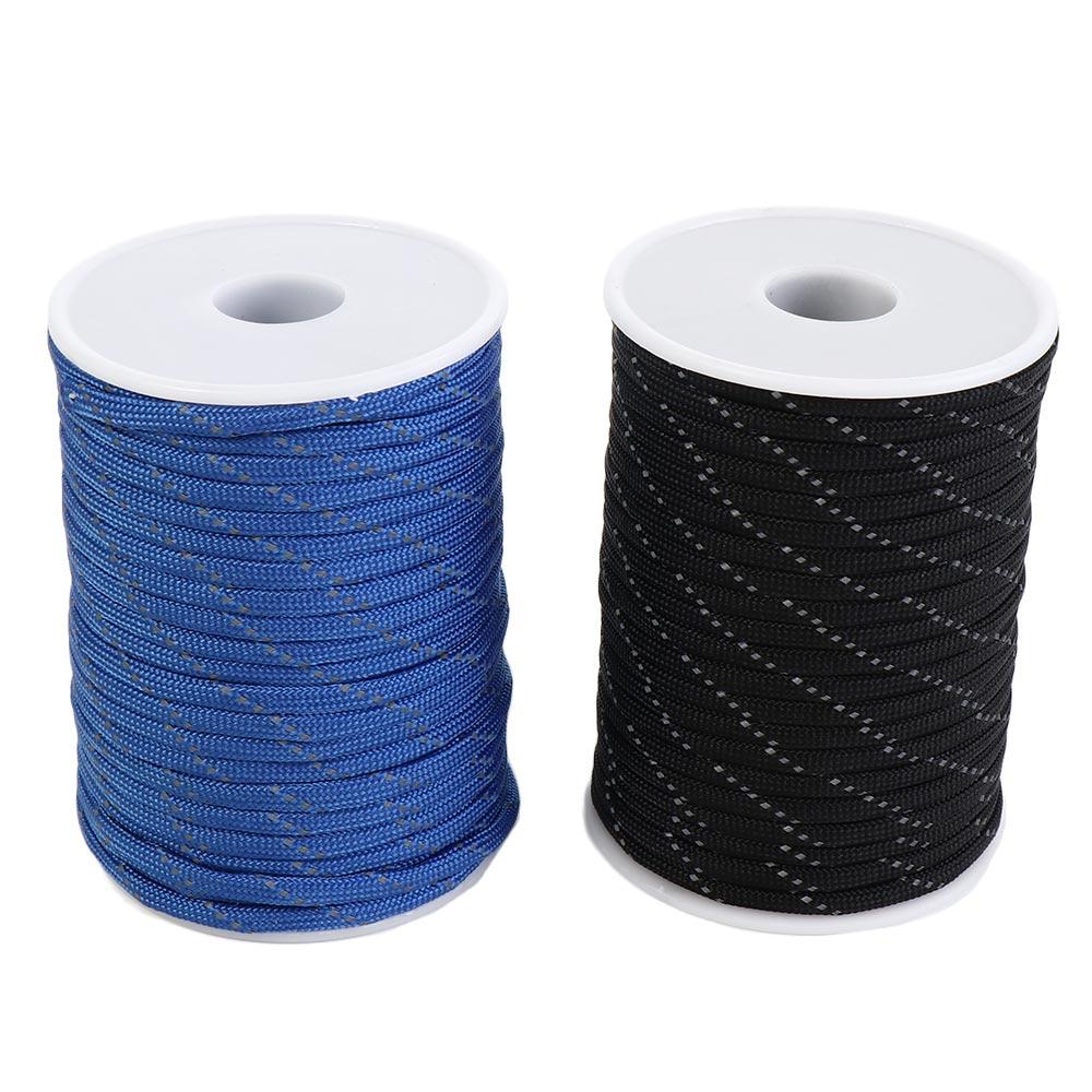 Lanyard Tent Lanyard Strap Reflective Tent Rope Reflective Paracord Umbrella Rope Parachute Line