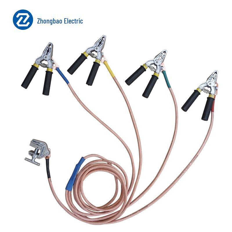 Personal Safety Grounding Wire Kit with Clamp