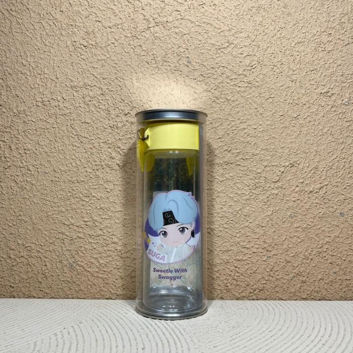 

Офіційна пляшка BTS x TinyTAN Pendant Tritan Bottle, SUGA JIN J-HOPE, Authentic Official Goods, KPOP, KBeauty, безкоштовні зразки SUGA