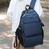 Plecak męski dla ucznia szkoły średniej Torba szkolna o dużej pojemności Plecak podróżny dla kobiet w jednolitym kolorze