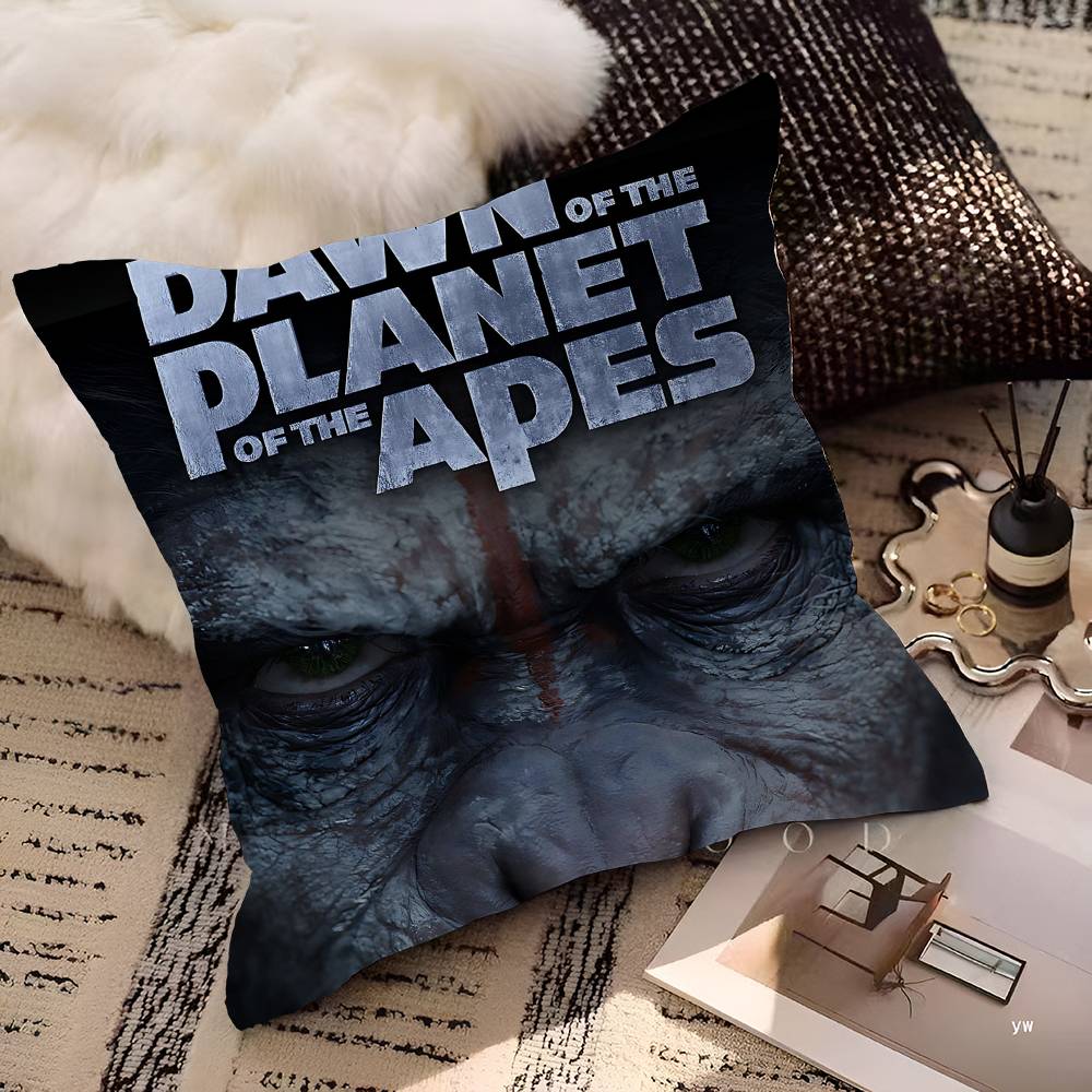 

Movie R-Rise Of The P-Planet Of The A-Apes Pillow Gifts Home Office Furnishings Bedroom Sofa Car Cushion Cover Case 45x45cm 30cmx30cm