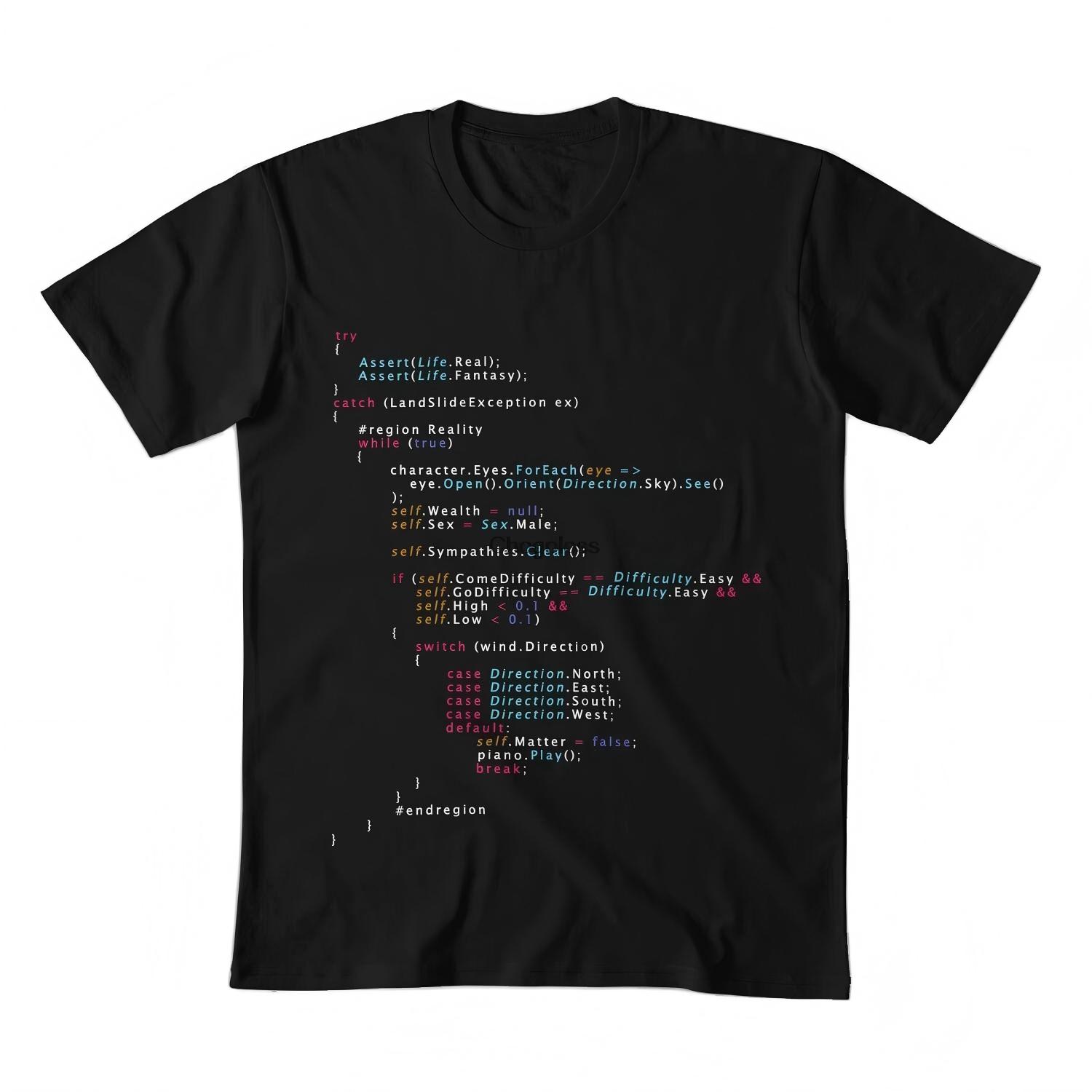 Code Programming T-Shirt S чёрный