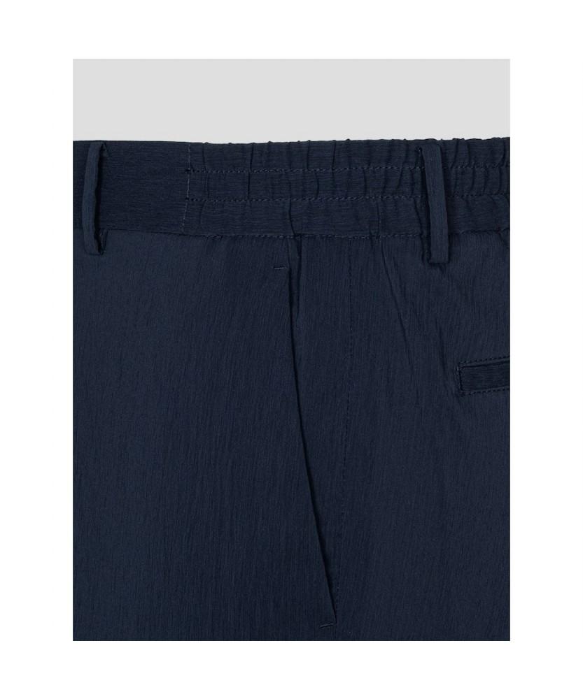GLXY (GALAXY LIFESTYLE) Glxy [Galaxy Lifestyle][Sammu Clothing] Lightweight Crease Slacks Navy