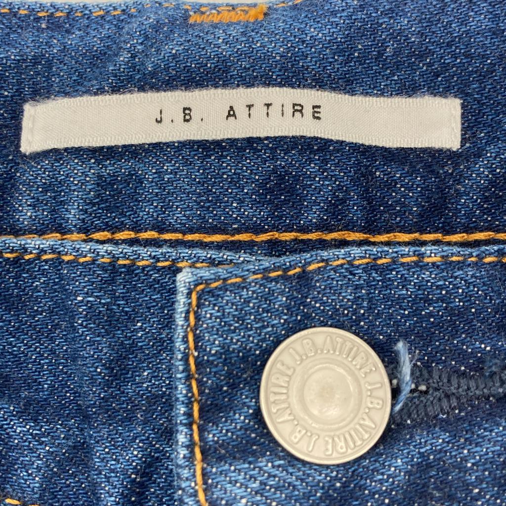 J.B.ATTIRE JBS-2402 FADED Indigo Paris Denim Bottoms 0 IndigoUsed