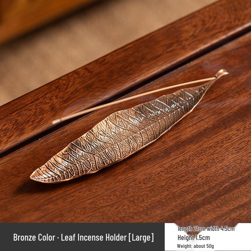 Fisherman Fishing Line Incense Holder: Indoor Tea Ceremony Ornament, Alloy Incense Burner Base.