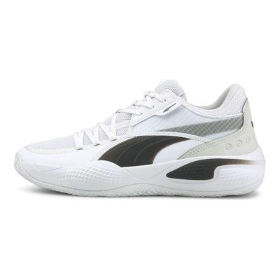 Court Rider Team White Black Unisex Sneakers 195660-03