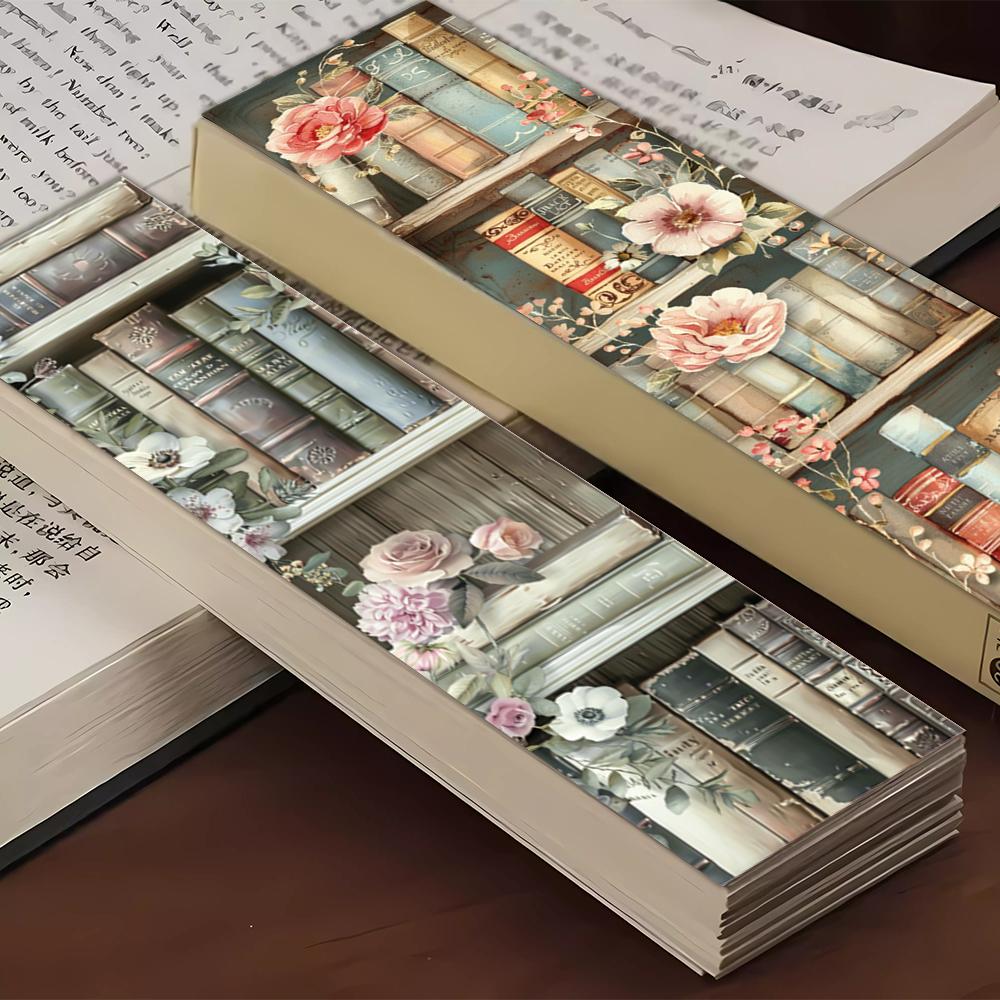 32pcs, Flower Bookmarks, Back to School Season, Christmas, Halloween, Suitable for Teachers, Readers, and Birthday Gifts.