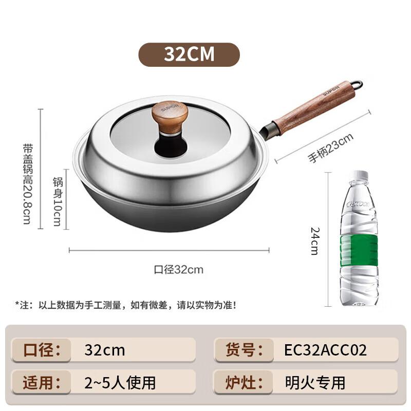 Supor Core Iron II Non-Rust Wok
