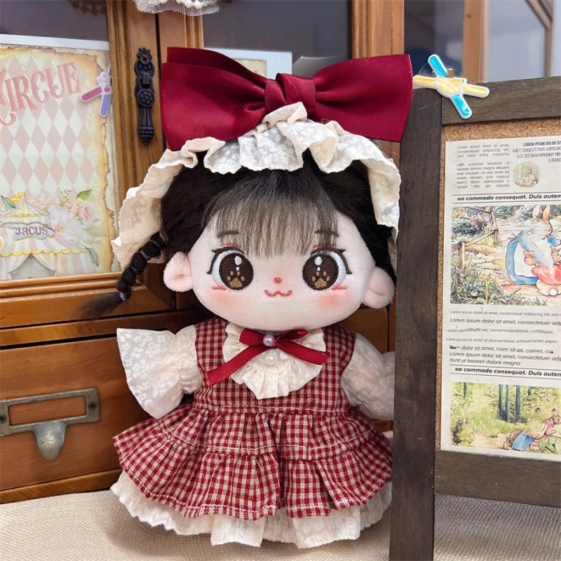 Suitable for 20cm Cute Plush Doll Dresses Clothing Accessories Mini Doll Clothing Accessories