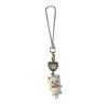 1/6Pcs Keychain Heart Cat Styling Design Keyring Phone Decoration Kitty Phone Charm Multifunctional Charm Key Holder