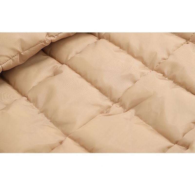 Winter Thickened Warm Workwear Down Cotton Coat with Fur Collar Loose Korean Style Jacket