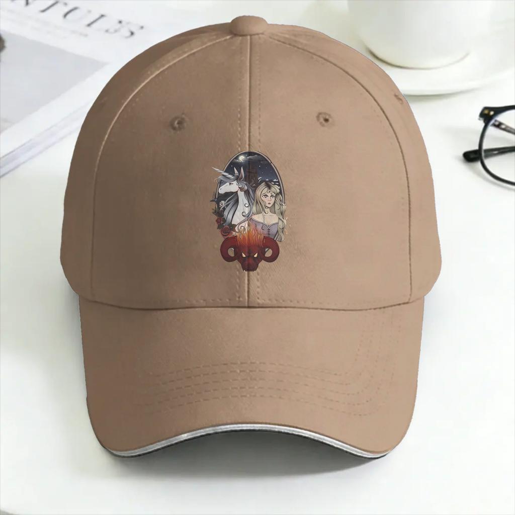The Last Unicorn Sun Baseball Cap Summer Women Unisex Save Unicorn Print Trucker Hat Hot Sale Yk Cute Hiking Fishing Baseball Caps
