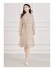 Spring elegant dress with slimming long sleeved printed skirt for children