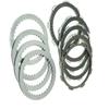 Диск зчеплення мотоцикла 9 шт. для Kawasaki KLX140 KLX 140 2008-2015 2016 2017 2018 Комплект сталевих дисків зчеплення Запчастини Двигун Фрикційний диск Роздільник