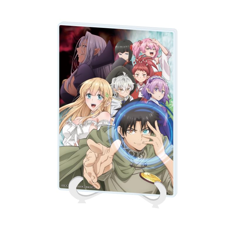 ТВ-аниме «Непопулярная работа [Оценщик] на самом деле» 01 Ключевой арт [Официальная иллюстрация] Акриловая арт-доска [Размер A5]