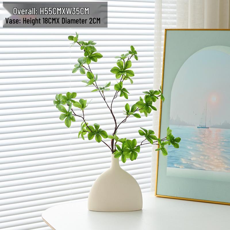 Hanging Artificial Greenery: Fake Leaves Bell Plants for Living Room, Dining Table, or Hotel Decor