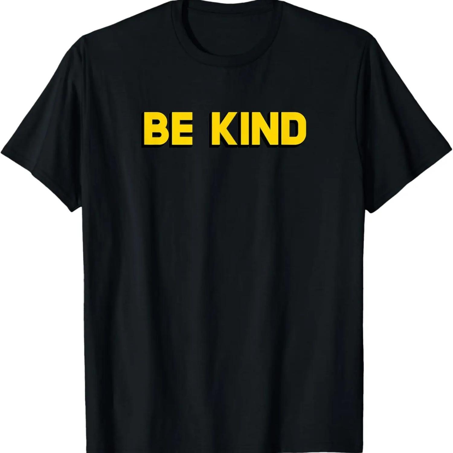

Be Kind Happiness Joy Wholesome Sweet T-Shirt S чёрный