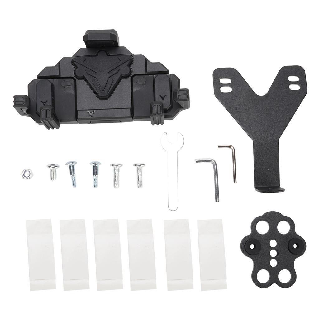 Scooter Phone Mount Holder Adjustable Shock Absorbing Center Scooter Phone Holder for 4.7 To 7.1