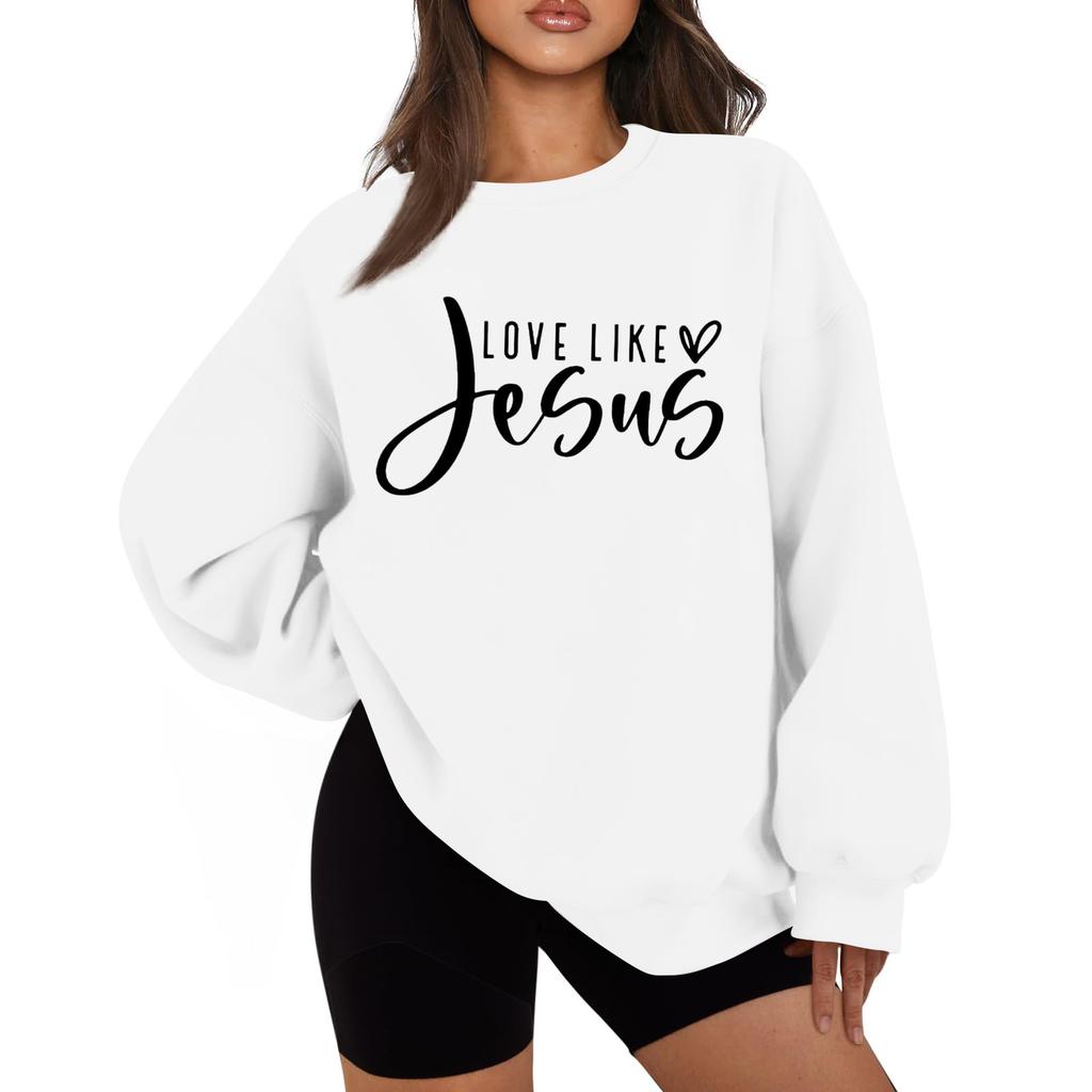 Women's  Sweatshirt Fall Vintage Graphic Long Sleeve Pullover Sweatshirt