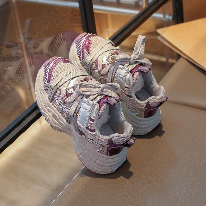 Girls Sports Shoes 2025 New Children's Shoes Autumn and Winter Shoes Youth Running Shoes Boys Shoes Dad Shoes Explosion