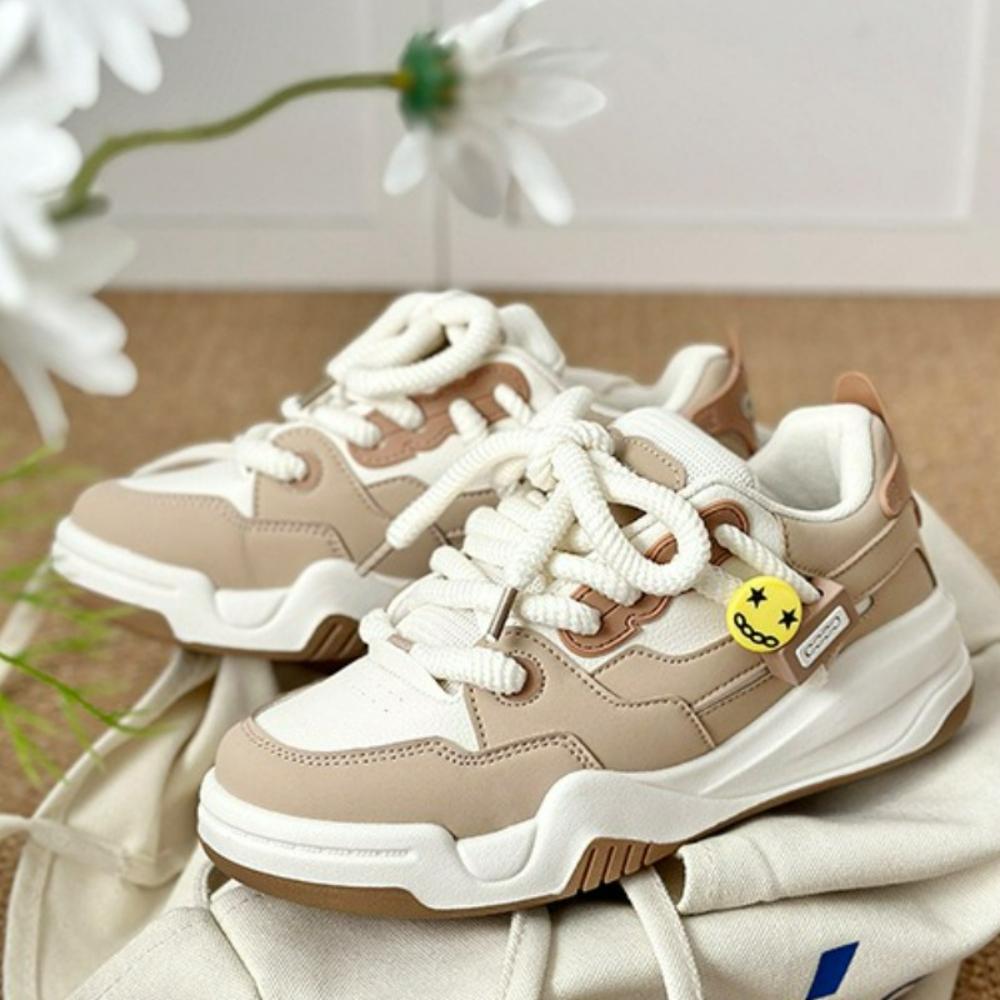 Fashion Men Sneakers Platform Casual Shoes 2025 New Lace-up Vulcanized Shoes Fashion Breathable Men Shoes Designer Outdoor Running Shoe